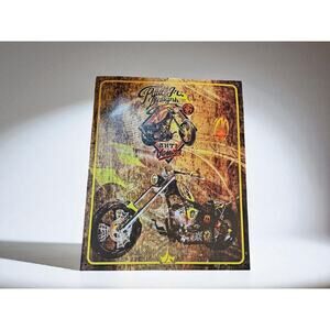 METAL CHOPPER SIGN 12"w x 15"h ANTI-VENOM PAUL JR. DESIGNs